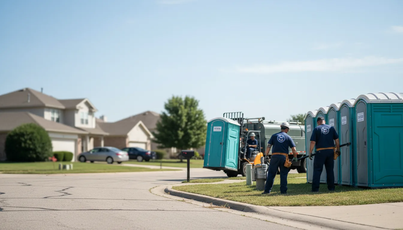 Porta Potty Rental in Collyer, KS near me